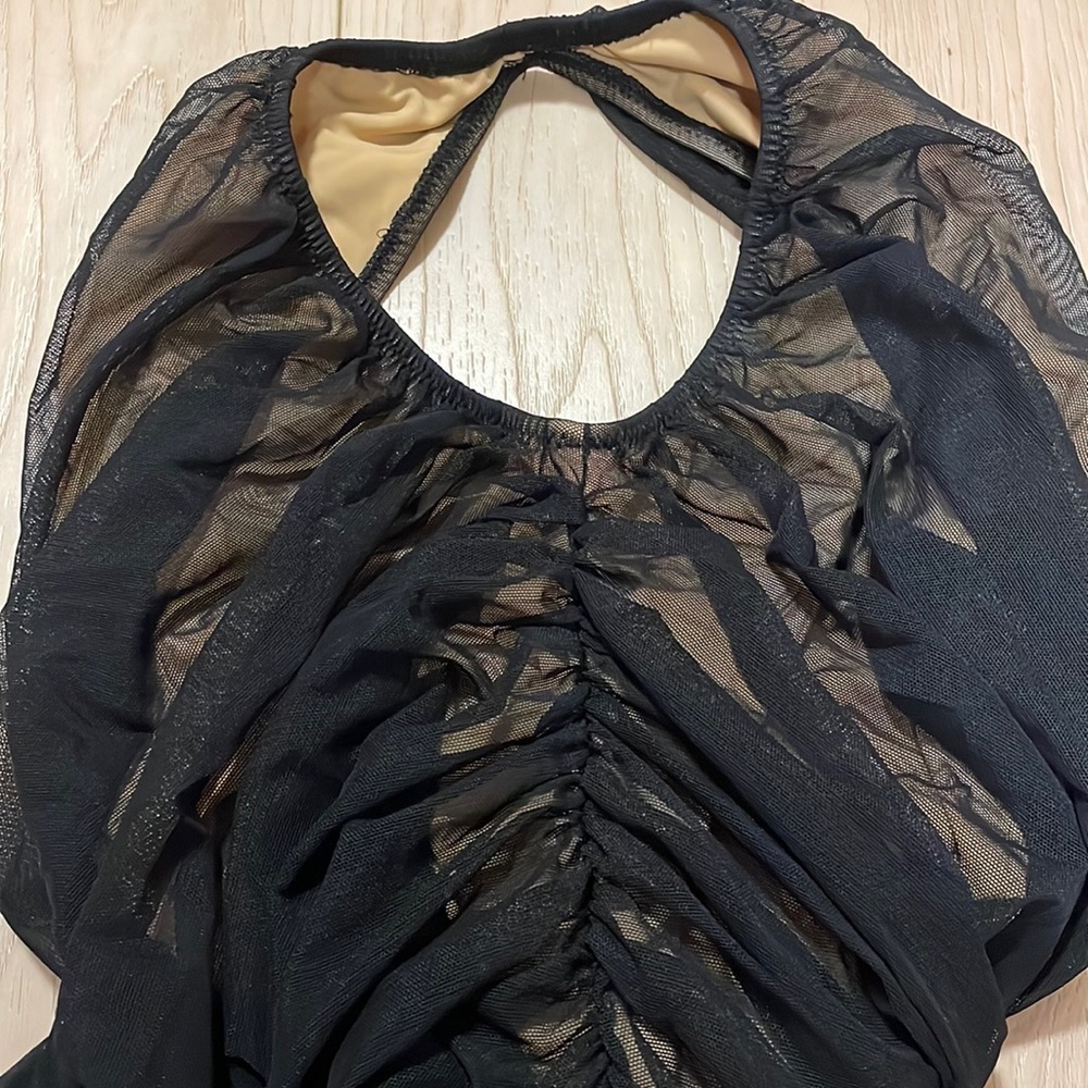 Norma Kamali Black One Shoulder Dress - Picture 9 of 15